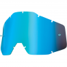 CRISTAL ESPEJO AZUL GAFAS 100% STRATA, ACCURI, RACECRAFT