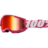 GAFAS 100% STRATA 2 FLETCHER ESPEJO ROJO