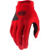 GUANTES 100% RIDECAMP ROJO