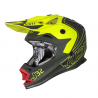 CASCO INFANTIL JUST1 J-32 FLUOR/GRIS